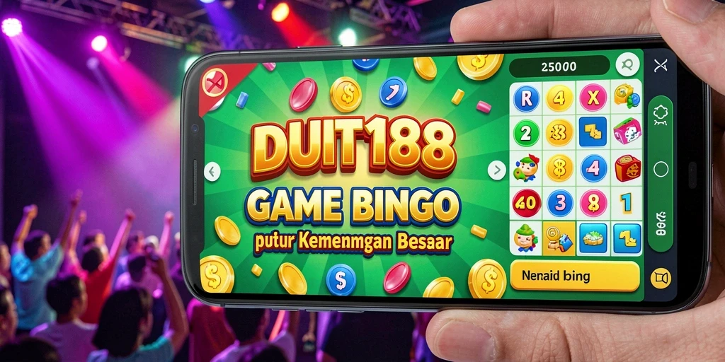 Tangkapan layar gameplay Bingo yang menarik di DUIT188.