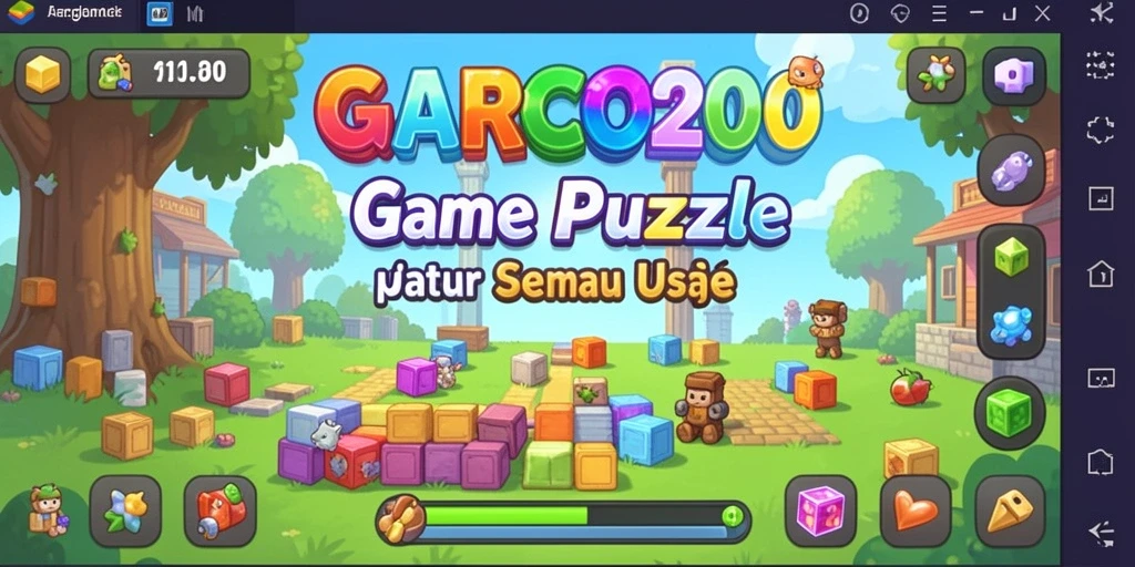 Gambaran menarik pengalaman gameplay Puzzle di GARCO200.