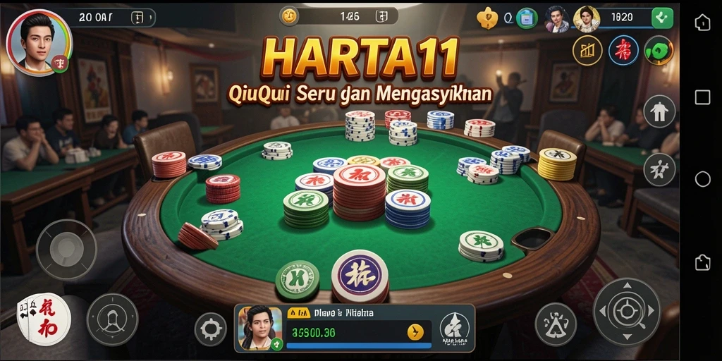 Tampilan gameplay seru dan kompetitif di HARTA11.