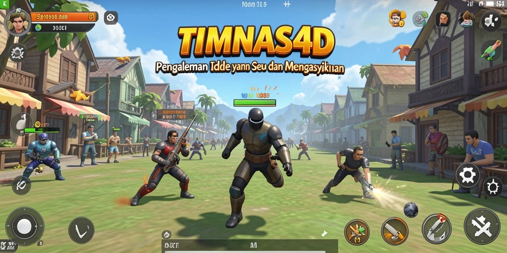 Tampilan gameplay TIMNAS4D yang menarik dan menawan.