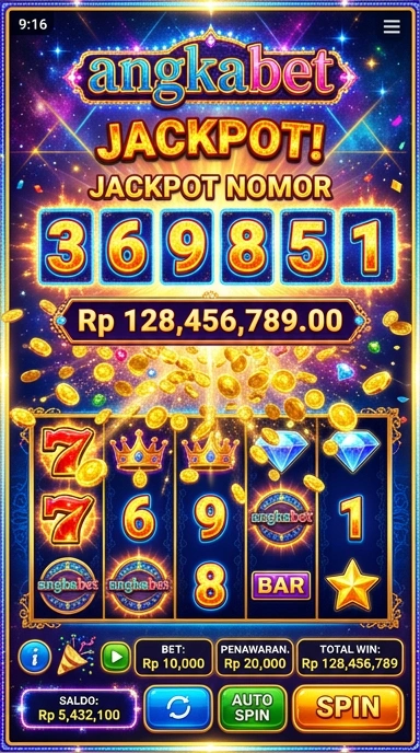 Tampilan utama aplikasi angkabet dengan berbagai pilihan aplikasi.